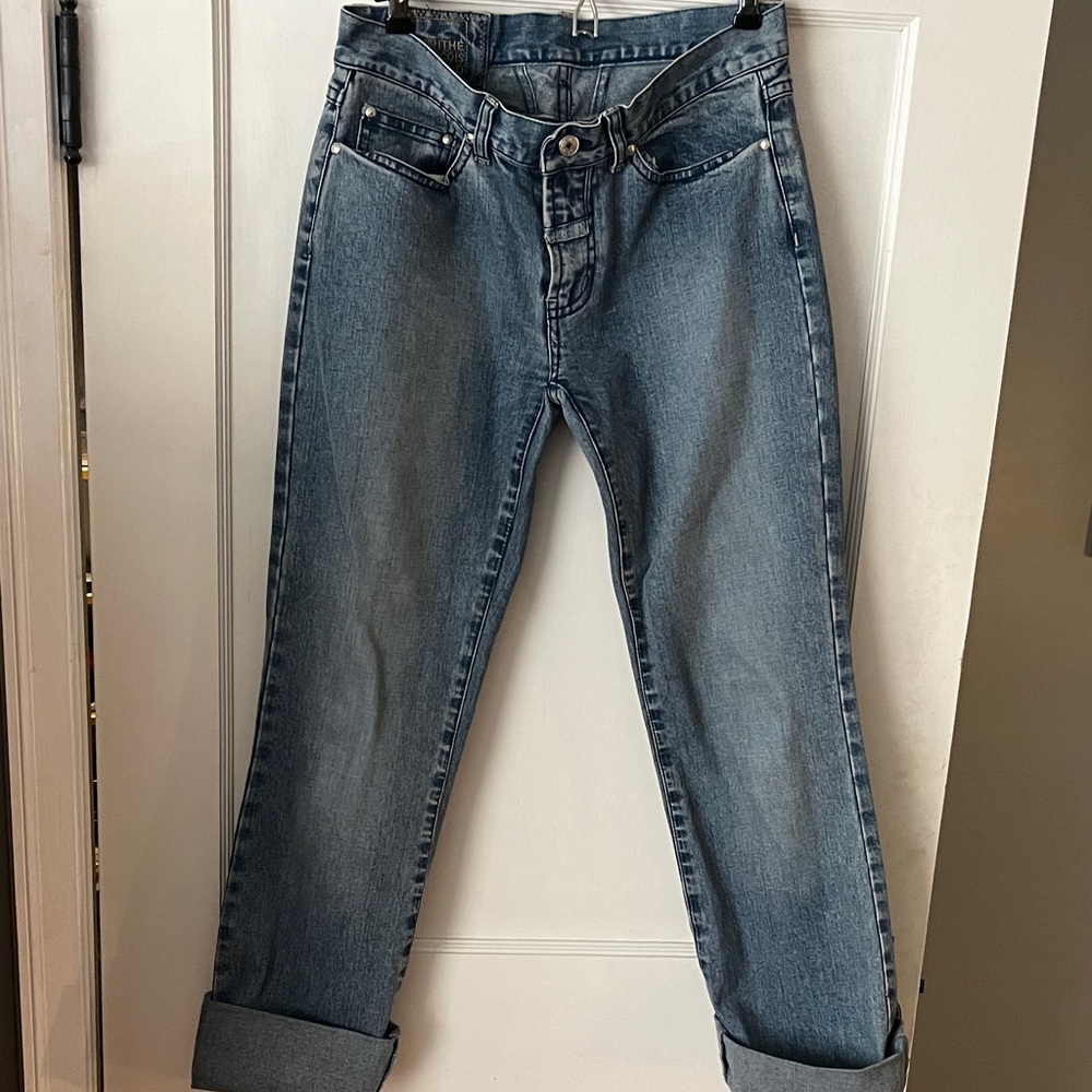 Marithe Francois Girbaud Blue Denim Jeans